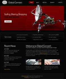 23款精美的html5網(wǎng)站模板免費下載