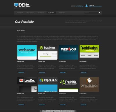 科技企業(yè)網(wǎng)頁設(shè)計(jì)圖片